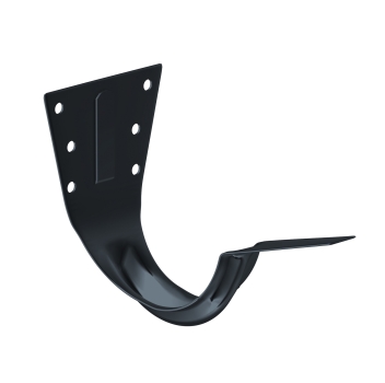 Dachrinnenhalter für Stirnseite Anthrazit für Dachrinne Aluminium NW 150 anthrazit